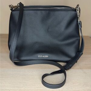 Steve Madden Sleek Black Crossbody Bag
